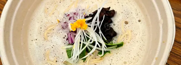 ラーメンEXPO 2025 DURA麺TE（兵庫）の祭典限定 柚子鶏白湯麺