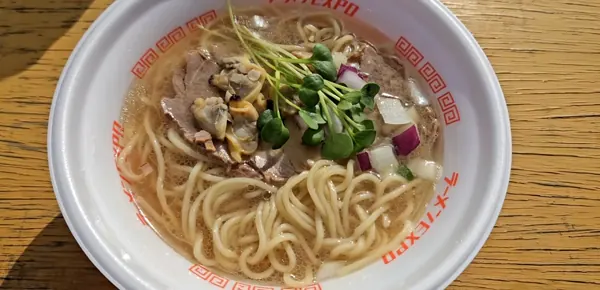 ラーメンEXPO 2025 麺家太威（新潟）の極上淡麗 貝だし潮ラーメン